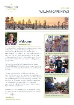 William Cape Gardens Newsletter Winter 2021