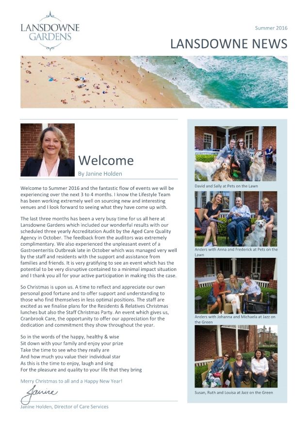  Lansdowne Gardens Newsletter Summer 2016_Final