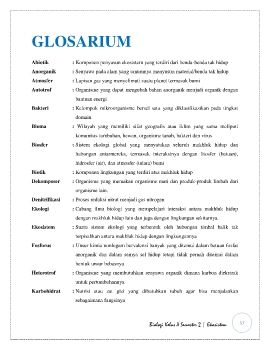 GLOSARIUM