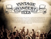 Vintage Concert Tees