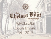 The Chelsea Boot Co Wholesale Linesheet Fall 2017