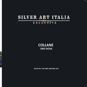 collane argento 925 Silver Art Italia