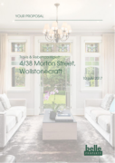 Your Proposal - 4.38 Morton St