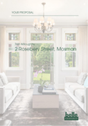 Your Proposal - 2 Rosebery Street Mosman