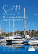 Mosman Bay & Sirius Cove Property Report 