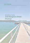 2/23 Musgrave Street, Mosman