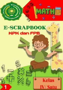 Media Materi KPK FPB Berbantuan E-scrapbook Tipe Flipbook