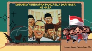 DINAMIKA PENERAPAN PANCASILA