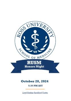 Program RUSM Spring 2024 Dean's Honors Night 