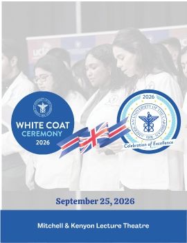 AUC UK White Coat & CAE September 2026 