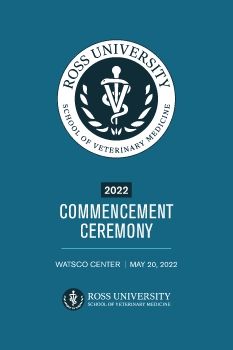 Ross Vet Commencement Program 2022