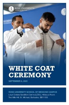 Ross Med White Coat Ceremony September 2023 Program