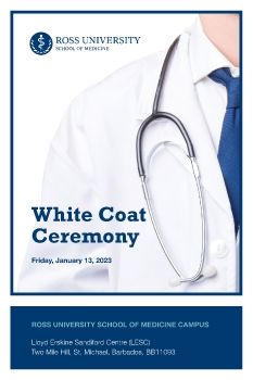 Ross Med White Coat Ceremony Spring 2023 Program