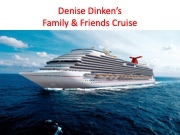 Denise Denkins - Cruise