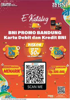 EKATALOG PROMO KARTU BNI WILAYAH BANDUNG MARET 2023