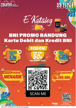 EKATALOG PROMO BNI WILAYAH BANDUNG MARET 2023