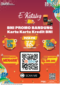 Promo Kartu BNI Wilayah Bandung