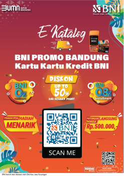 E KATALOG PROMO KARTU BNI WILAYAH BANDUNG MARET 2023