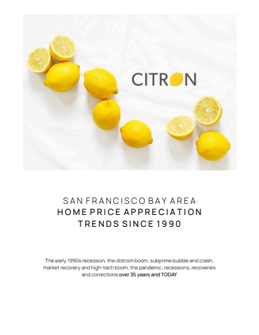 Bay Area Home Appreciation since 1991