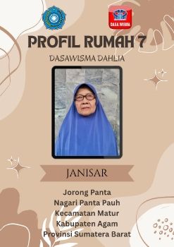 TP-PKK NAGARI PANTA PAUH_JORONG PANTA_DASAWISMA DAHLIA_RUMAH 7