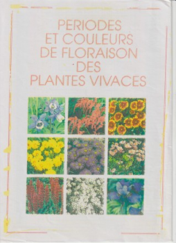 Période et couleur de floraison des plantes vivaces