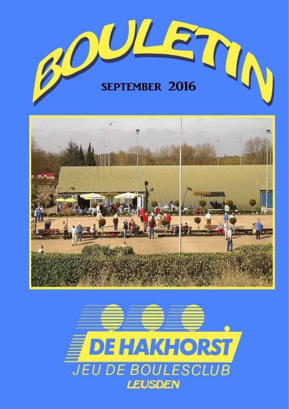 Bouletin september 2016