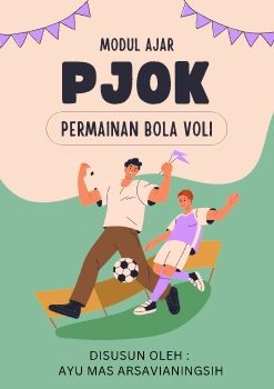 Modul Pembelajaran PJOK Dokumen Cokelat Ungu Ilustrasi