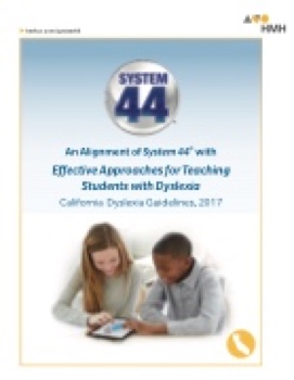 CA System 44 Dyslexia Alignment
