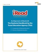 iRead and TEA Dyslexia Handbook