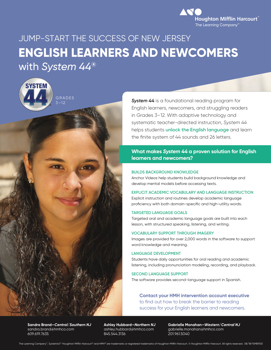 NJ System 44 English Learners Flyer