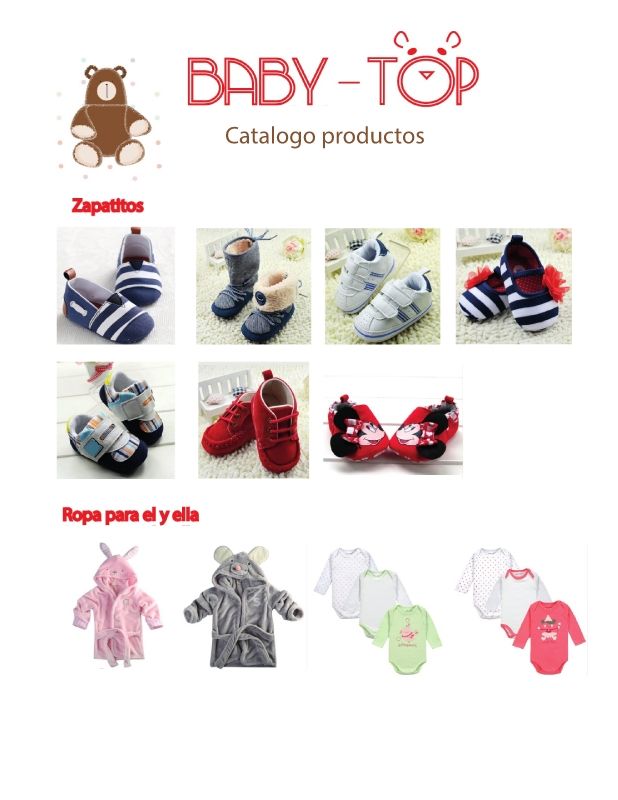 Catalogo baby-top preliminar