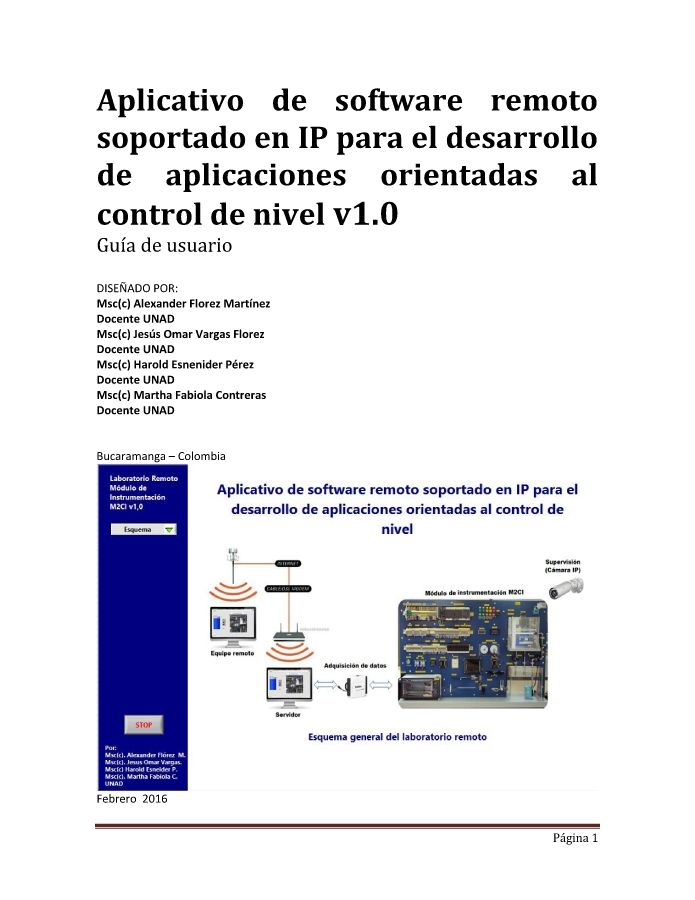 Aplicativo de software remoto soportado en IP