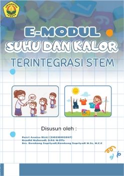 e-modul suhu dan kalor terintegrasi STEM