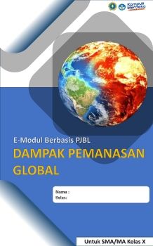 E-modul pemanasan global berbasis pjbl