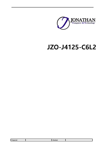 #JZO-J4125-6C1L V0