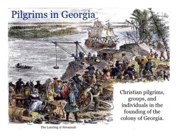 Pilgrims in Georgia