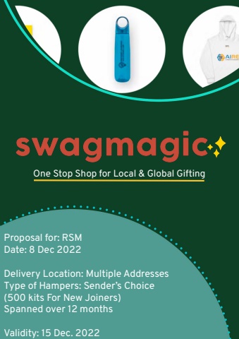 RSM Welcome Kit __ SwagMagic