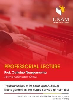 Professorial Lecture - Prof Nengomasha