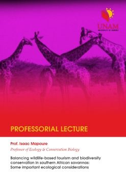 Professorial Lecture - Professor Mapaure