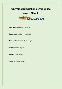 Manual Practica laboral