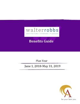 Walter Robbs 2018 Benefit Guide