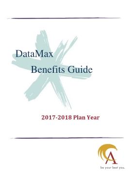 Datamax Benefits Enrollments Guide