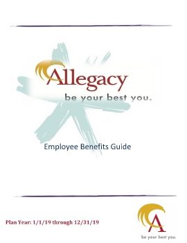 Allegacy 2019 Benefit Guide Full Time