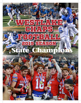 2019 Westlake Football Memory Book