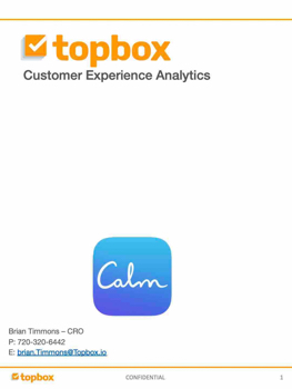 Calm CX Review  -  Read-Only