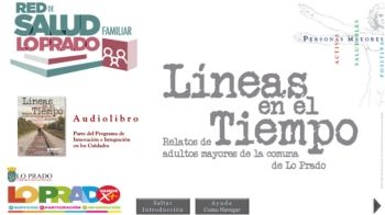 Audiolibro Lineas en el Tiempo para Prsonas Mayores Comuna de Lo Prado