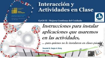 Gestión y Gerencia Salud - Interacción y Participación en Clases - Instrucciones para instalar APP