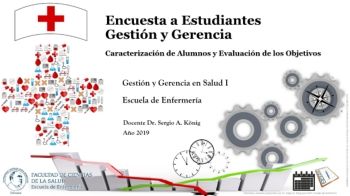 Encuesta Alumnos de Gestión y Gerencia de Salud - Enfermeria