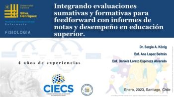 CIECS Trabajo Premiado Integración Evaluaciones Sumativas - Formativas - FeedForward