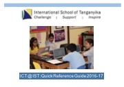 ICT @ IST 2016-17